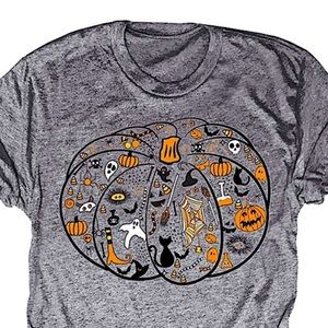 Spooky Pumpkin Cute Halloween Shirt